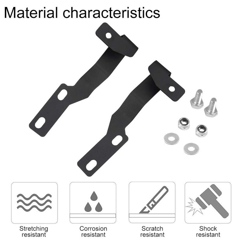 Samman NORTHYUN LED Ditch Light Mounting Brackets for 2005-2015 Toyota Tacoma Hood Mount Brackets LED Pods Brackets for Auxiliary Off Road Pod Work Light - Image 2